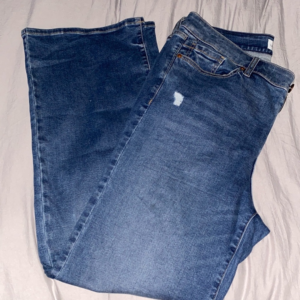 Lane Bryant Flex Magic Waistband Fit Genius High Rise Boot  Jeans